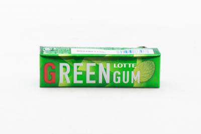 Жвачка LOTTE GREEN GUM 31 грамм