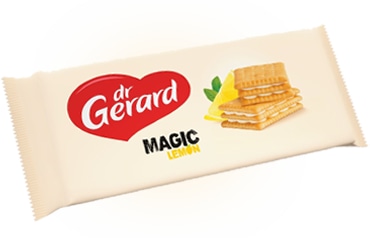 Печенье dr Gerard Magic Lemon со сливками и лимоном 144 гр