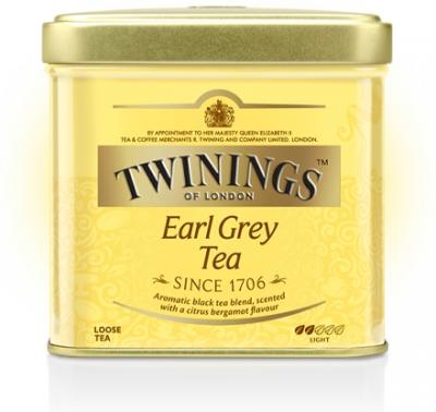 Чай Twinings черный Эрл Грей, ж/б 100 гр