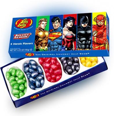 Конфеты Jelly Belly Justice League 120 грамм