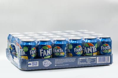 Напиток безалкогольный газированный Fanta Бузина и Лимон 330 мл ж/б