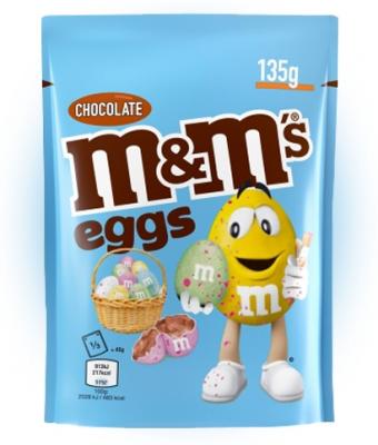 Шоколадное драже M&Ms в форме яиц 135 гр